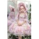 Mademoiselle Pearl Sanrio My Melody Dancing Themed Curtain Dress OP(Reservation/Full Payment Without Shipping)